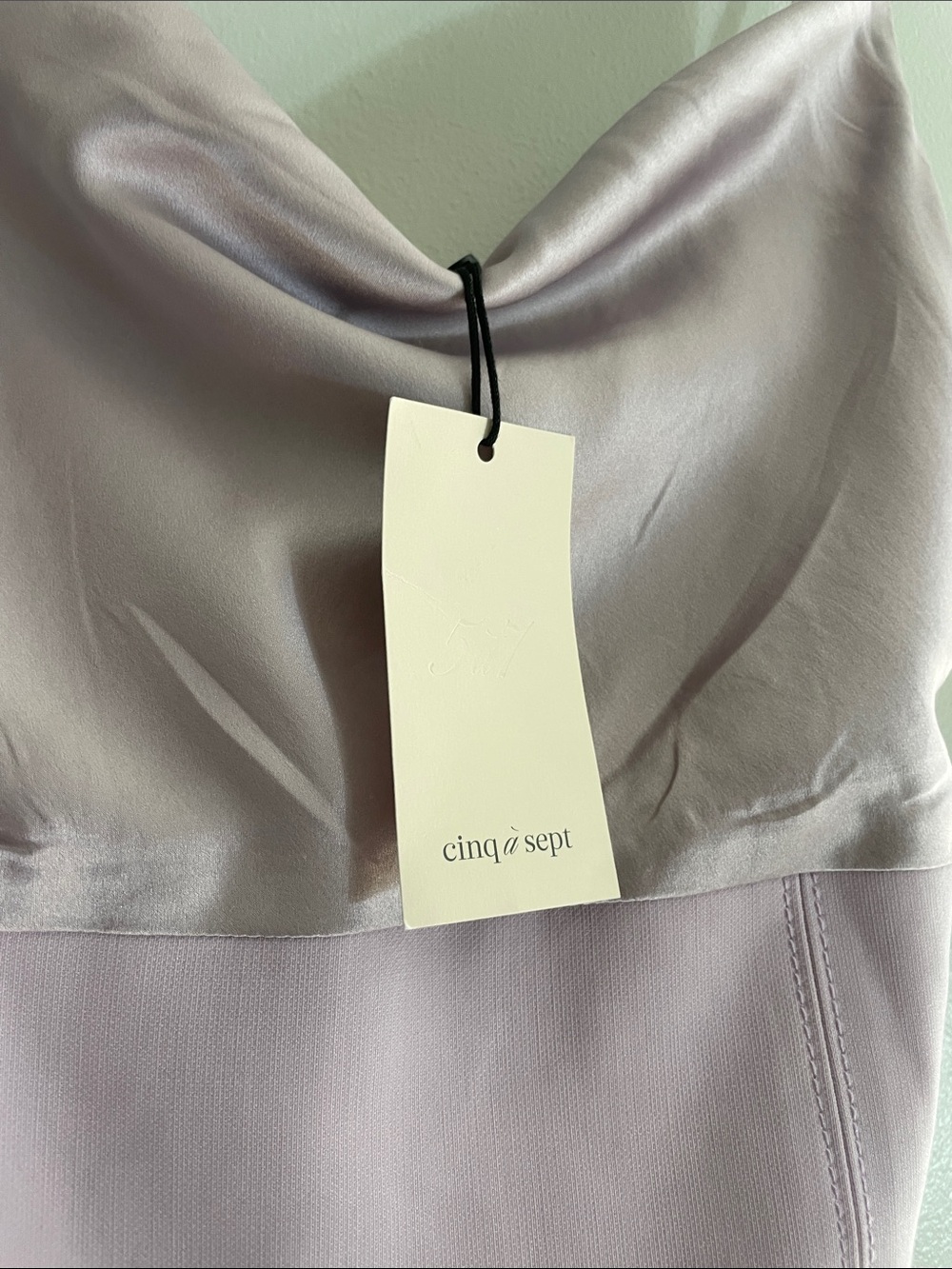 cinq a sept Lilac Slip Sheath Dress - Picture 3 of 8